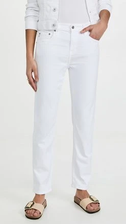 Best Sale ???? AG Ex-Boyfriend ???? Jeans 1 Year Classic White ????