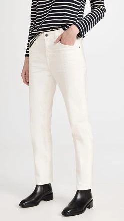 Best Sale ???? AG Ex Boyfriend Slim ???? Jeans 1 Year Tonal White ????