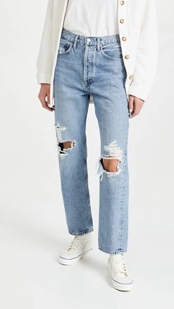 Discount ???? AGOLDE Mid Rise Loose Fit 90's ???? Jeans Wander ????