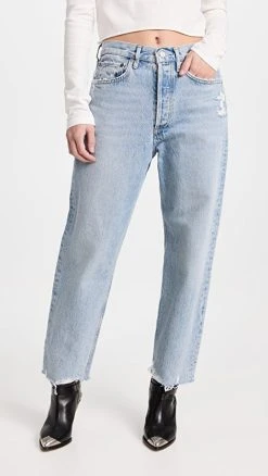 Deals ❤️ AGOLDE 90's Crop Mid Rise ???? Jeans Nerve ????