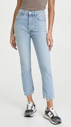 Flash Sale ???? AGOLDE Riley Crop ???? Jeans Bitter ❤️