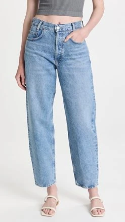 Cheap ???? AGOLDE High Rise Baggy Taper ???? Jeans Passenger ????
