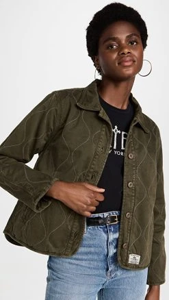 Best deal ???? Alpha Industries Crewman Liner Mod Jacket Dark Green ????