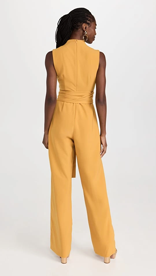 Top 10 ???? Andrea Iyamah Edar Sash-Tie Jumpsuit Sunset ???? 2 Top 10 ???? Andrea Iyamah Edar Sash-Tie Jumpsuit Sunset ???? - Image 2