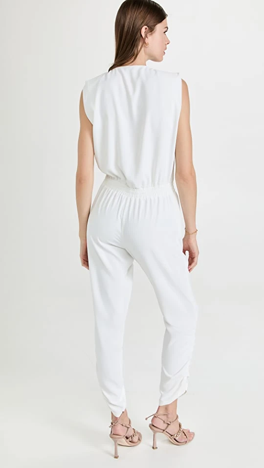 Best Sale ✨ Amanda Uprichard Lewis Jumpsuit Ivory ???? 2 Best Sale ✨ Amanda Uprichard Lewis Jumpsuit Ivory ???? - Image 2