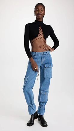 Best deal ???? BARDOT Denim Cargo Pants Vintage ????