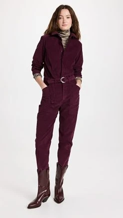 Best deal ✨ Ba&sh Darius Jumpsuit Bordeaux ????