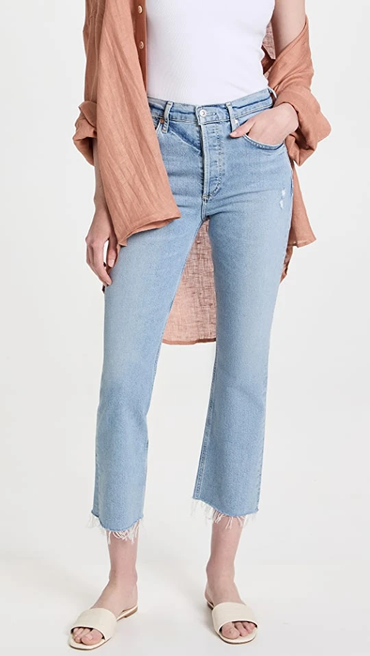 New ???? Citizens Of Humanity Isola Cropped Boot ???? Jeans Blue Moon ???? 1 New ???? Citizens Of Humanity Isola Cropped Boot ???? Jeans Blue Moon ????