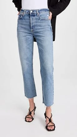 Best Sale ⌛ Citizens Of Humanity Florence Wide Straight ???? Jeans Totem ????