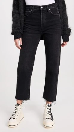 Budget ???? Citizens Of Humanity Florence Wide Straight ???? Jeans Stormy ????