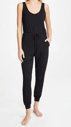 Discount ???? Commando Butter Tank Lounge Jumpsuit Black ❤️