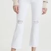 Flash Sale ???? DL1961 Patti Straight High Rise Ankle ???? Jeans White Distressed ????