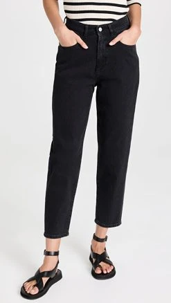 Best reviews of ???? DL1961 Sydney Girlfriend Tapered ???? Jeans Nightshade (Vintage) ????