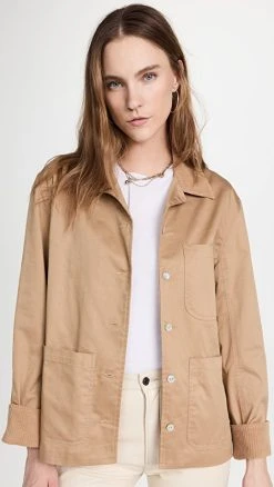 Best reviews of ???? DONNI. Chino Chore ???? Coat Caramel ⌛