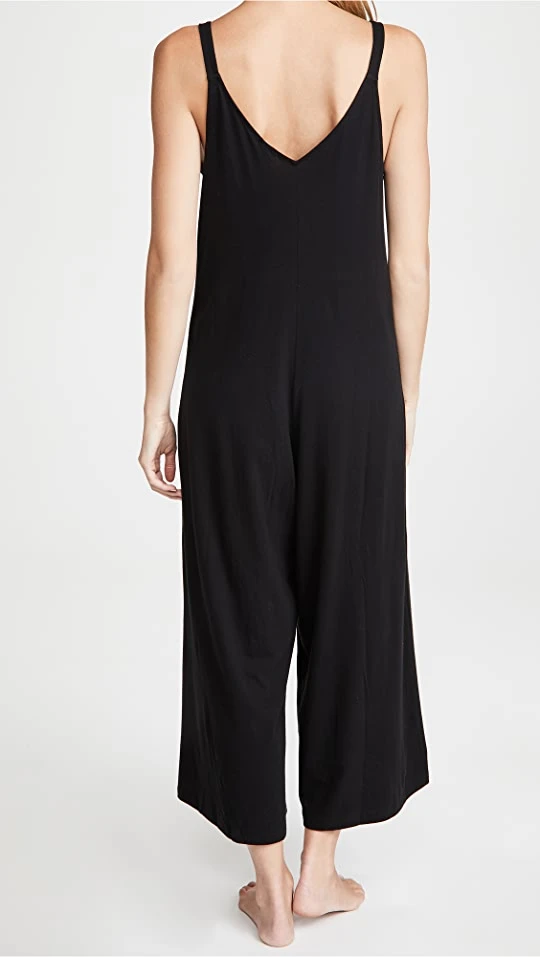 Flash Sale ✨ Eberjey Charlie Casual Jumpsuit Black ✨ 2 Flash Sale ✨ Eberjey Charlie Casual Jumpsuit Black ✨ - Image 2