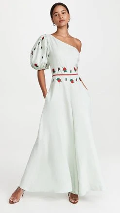 Discount ✔️ Fanm Mon Datcha Jumpsuit Mint Green ✔️