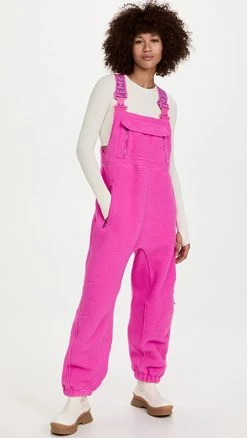 Brand new ???? FP Movement By Free People Hit The Slopes Salopette Living Magenta ????