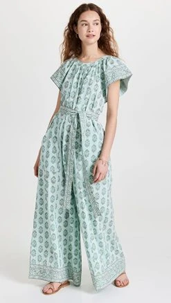 Best Sale ???? Hannah Artwear Clare Jumpsuit Morning Dew ✔️