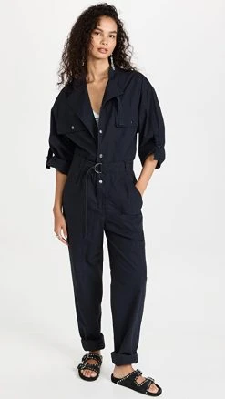 Wholesale ⭐ Isabel Marant Étoile Kendra Jumpsuit Faded Night ????
