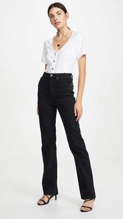 Coupon ???? Khaite Danielle Stovepipe ???? Jeans Dayton ????