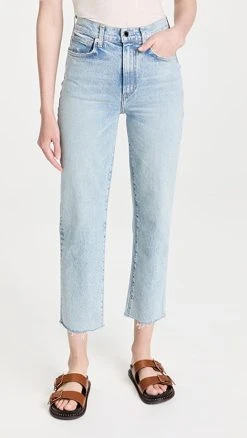 Best Pirce ???? Le Jean High Rise Sabine Straight ???? Jeans Endless ???? Summer Wash ⭐