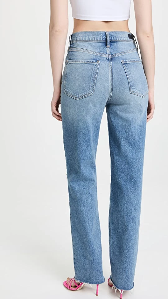 New ⌛ Le Jean Hr Sabine Straight ???? Jeans High Tide Wash ???? 2 New ⌛ Le Jean Hr Sabine Straight ???? Jeans High Tide Wash ???? - Image 2