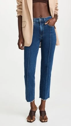 Top 10 ???? Le Jean Amelia Straight Leg ???? Jeans Bluebell ????