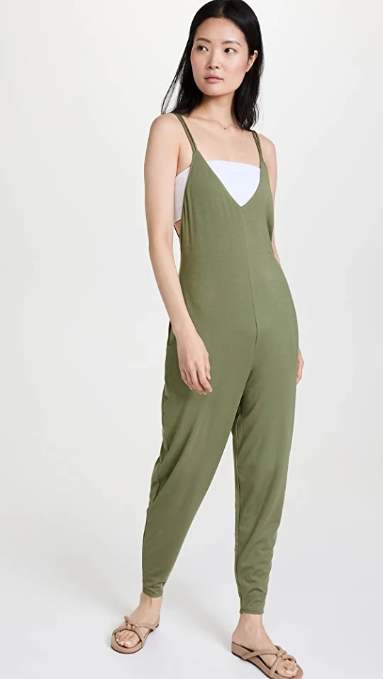 Outlet ???? Le Ore Como Modal Jumpsuit Olive ???? 1 Outlet ???? Le Ore Como Modal Jumpsuit Olive ????