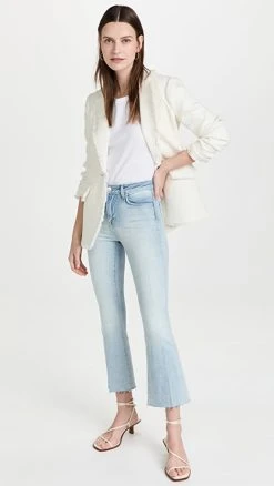 Brand new ✨ L'AGENCE Kendra H/R Crop Flare ???? Jeans Indio ⌛