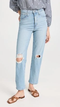 Top 10 ???? Madewell The Perfect Vintage Straight ???? Jeans Danby ????