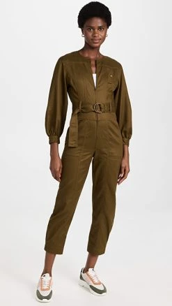 Best reviews of ???? Madewell Tapered-Leg Jumpsuit Golden Spinach ????