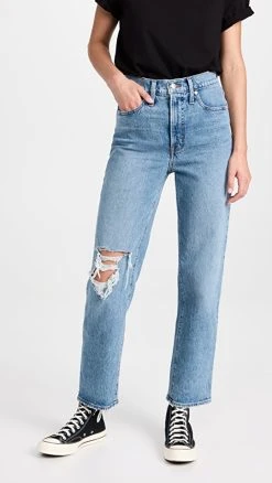Flash Sale ???? Madewell The Perfect Vintage Straight Jean Kingsbury Wash ????