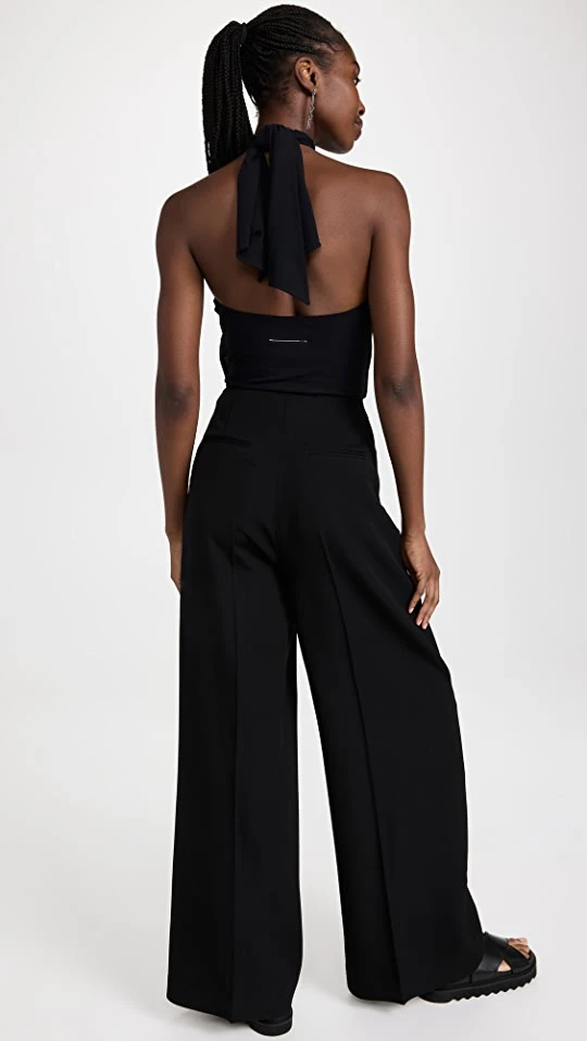 Discount ✔️ MM6 Maison Margiela Halter Neck Jumpsuit Black + Black ???? 2 Discount ✔️ MM6 Maison Margiela Halter Neck Jumpsuit Black + Black ???? - Image 2