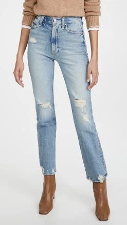 Hot Sale ⌛ MOTHER High Waisted Rider Skimp The Confession ????