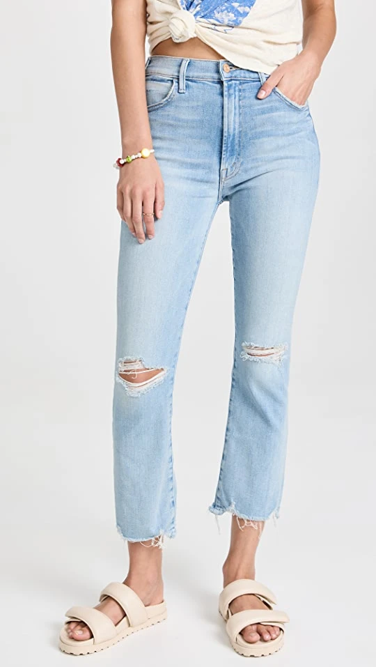 Hot Sale ⌛ MOTHER The Hustler Ankle Chew ???? Jeans Petal Plucker ???? 1 Hot Sale ⌛ MOTHER The Hustler Ankle Chew ???? Jeans Petal Plucker ????