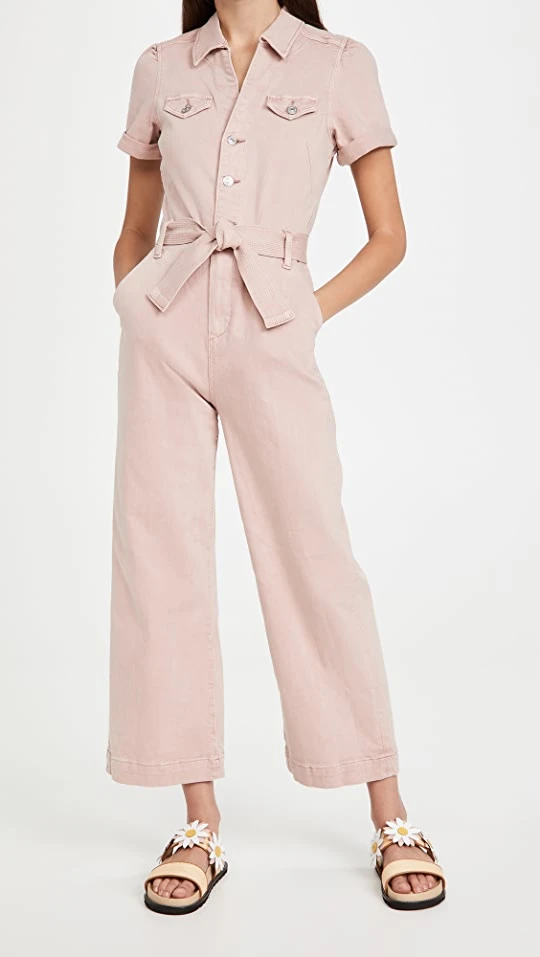 New ???? PAIGE Anessa Jumpsuit Vintage Rouge Glow ???? 1 New ???? PAIGE Anessa Jumpsuit Vintage Rouge Glow ????