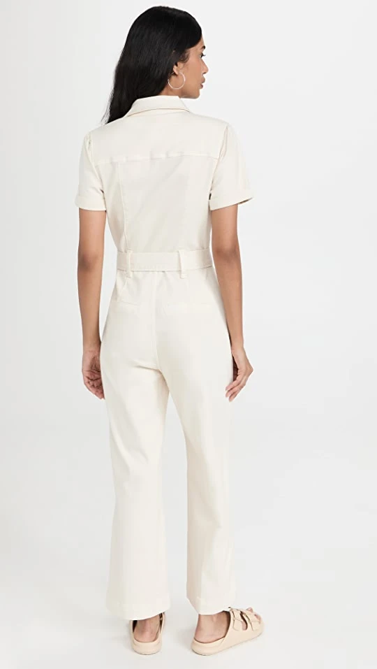 Deals ⌛ PAIGE Anessa Puff Sleeve Jumpsuit Quartz Sand ???? 2 Deals ⌛ PAIGE Anessa Puff Sleeve Jumpsuit Quartz Sand ???? - Image 2