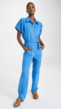 Coupon ???? Rachel Comey Barris Jumpsuit Blue ????