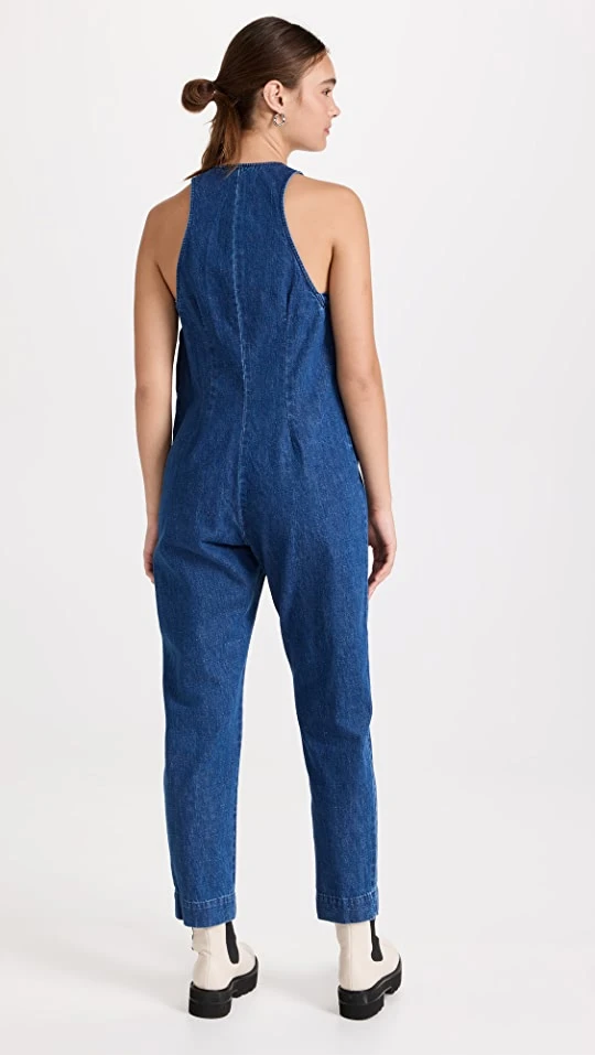 Buy ⭐ Rachel Comey Buxton Jumpsuit Indigo ???? 2 Buy ⭐ Rachel Comey Buxton Jumpsuit Indigo ???? - Image 2
