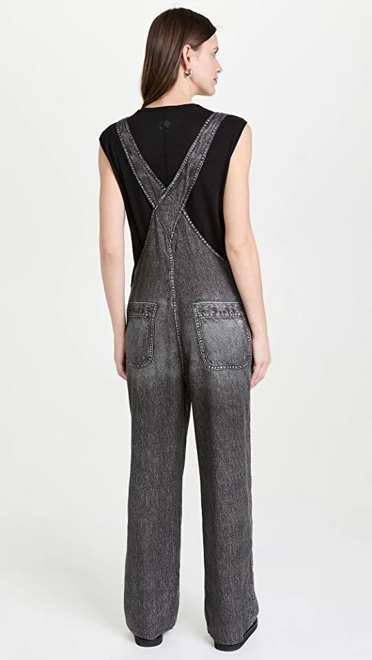 New ❤️ Rag & Bone Miramar Overalls Blk Magic ✨ 2 New ❤️ Rag & Bone Miramar Overalls Blk Magic ✨ - Image 2