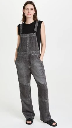 New ❤️ Rag & Bone Miramar Overalls Blk Magic ✨