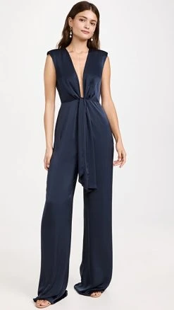 Discount ???? Ramy Brook Heather Jumpsuit Navy ????
