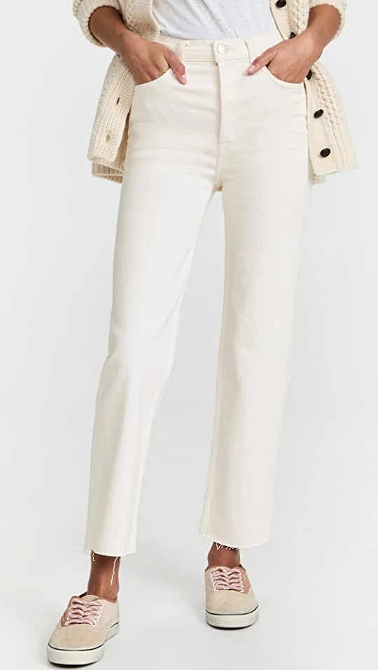 Brand new ✨ RE/DONE 70S Stove Pipe Vintage White ???? 1 Brand new ✨ RE/DONE 70S Stove Pipe Vintage White ????