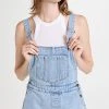 Deals ???? Rolla's Original Denim Overalls Light Vintage Blue ????