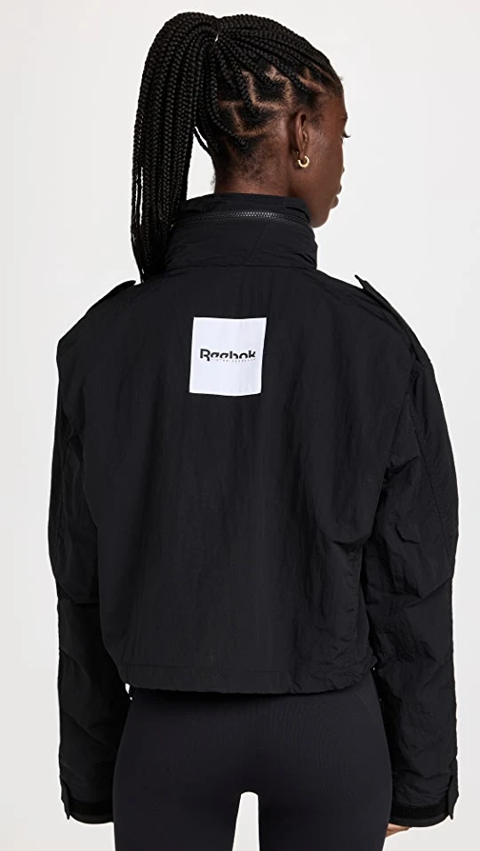 New ???? Reebok X Victoria Beckham X Rbk Vb Windbreaker Black ✔️ 2 New ???? Reebok X Victoria Beckham X Rbk Vb Windbreaker Black ✔️ - Image 2