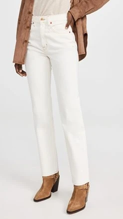 Hot Sale ???? SLVRLAKE London ???? Jeans Natural White ????