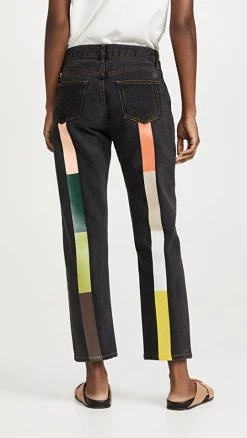 Promo ???? Still Here Canyon Rainbow Tate ???? Jeans Washed Black ????