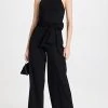 Wholesale ⌛ Susana Monaco Mock Open Back 32” Jumpsuit Black ????