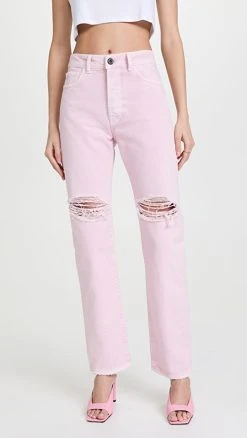 Budget ???? 3x1 Sabina Destroyed ???? Jeans Mineral Rose ????