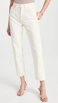 Cheap ???? Wandler Carnation Denim ???? Jeans Ecru ⭐